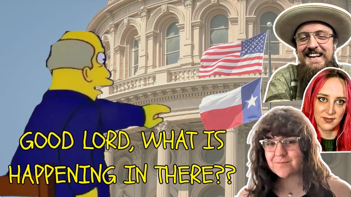 What the Hell Is Happening in Texas?! (Half the Answer #75, with Gwen Howerton)