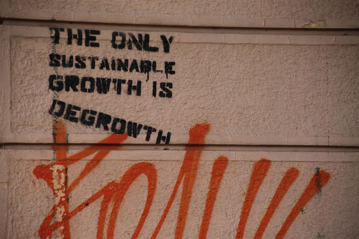 Degrowth: Neither Left Nor Right, But Backward
